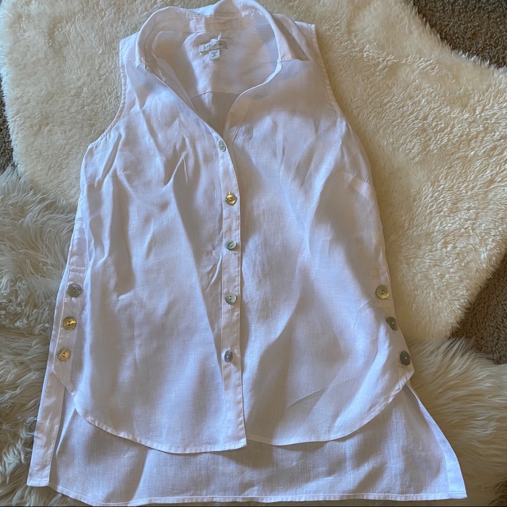 J.Jill linen top - Picture 2 of 9